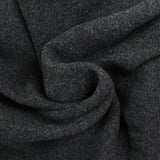 Maille polyester effet lainage gris chiné