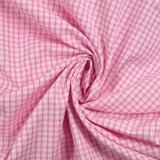 3mm pink gingham cotton
