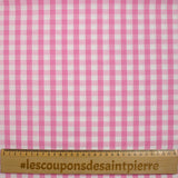 Vichy cotton 9mm pink