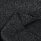 Maille polyester effet lainage gris chiné