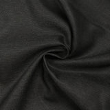 Tissu tailleur laine mélangée fantaisie gris chiné fond noir