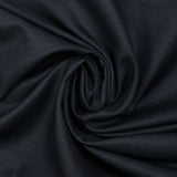 Tissu tailleur laine mélangée fantaisie bleu foncé et noir
