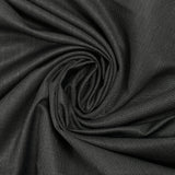 Tissu tailleur laine mélangée fantaisie gris argent fond noir