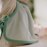 Plastron pattern, sleeveless sweater and adelaide baby bib