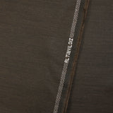 Tissu tailleur laine mélangée sergé noir et marron