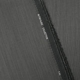 Tissu tailleur laine mélangée fantaisie gris clair fond anthracite