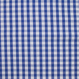 Vichy Cotton 9 mm Royal Blue