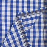 Vichy Cotton 9 mm Royal Blue