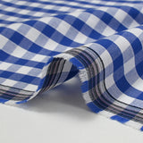 Vichy Cotton 9 mm Royal Blue