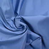 Polyester fin déperlant bleu
