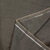 Tejido de traje sarga mezcla lana beige y negro