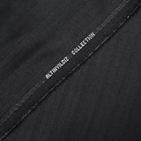 Tissu tailleur laine mélangée à chevron noir