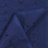 Broderie anglaise Izanagi marine