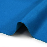 100% cachemire double face bleu azur au mètre