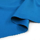 100% cachemire double face bleu azur au mètre
