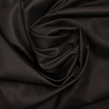 Tissu tailleur laine mélangée sergé marron foncé