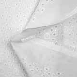 Broderie anglaise Fyona blanc cassé