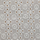 Broderie anglaise Fyona blanc cassé