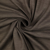 Jersey de viscose flammé taupe foncé