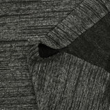 Maille de polyester chinée anthracite