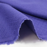 Jacquard de viscose satiné Carmen indigo