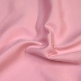 100% cachemire double face rose layette au mètre