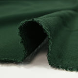 Voile de viscose jacquard satiné Sana vert forêt