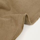 Velours côtelé 100% coton 3 mm biscuit