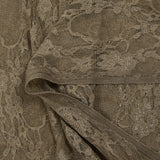 Dentelle polyester Noémie taupe