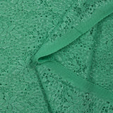 Dentelle polyester Alba vert d'eau