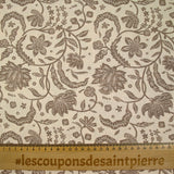 Antecedentes de Taupe Tirian Taupe de algodón indio ECRU