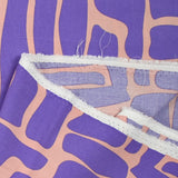Print viscose abstract purple pink background