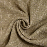 Tweed de polyester Camille fond beige