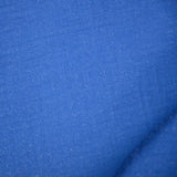 Double gaze irisée argent fond bleu lavande