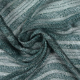 Muselina estampada banda raso leopardo verde