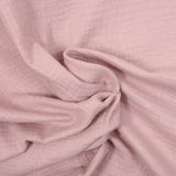 Double gaze irisée rose fond vieux rose