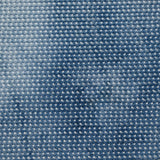 Maille résille tressée polyester tie & dye bleu