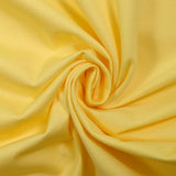 Jersey de coton jaune beurre