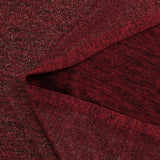 Maille chinée irisée Mindy fond rouge bordeaux