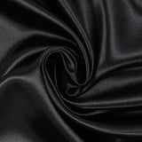 Crêpe envers satin noir