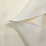 Toile 100% lin blanc cassé