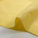 Jersey de coton jaune beurre