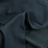 Tissu sweat minkee épais marine