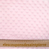 Alivio de visón polar rosa