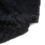 Polar Minky Relief Black