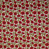 Coton liberty ® Astell Reece rouge au mètre