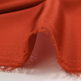 Crêpe satiné de polyester Florencia écrevisse
