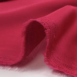 Crêpe satin polyester Bubble cerise