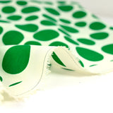 Cotton woven Linen Print Linen Green Pea