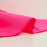 Cotton poplin and united viscose Doupionée fuchsia